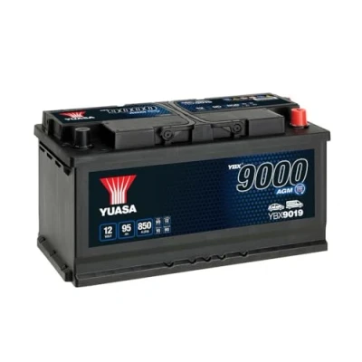 Abbildung von Yuasa YBX9019 AGM Start Stopp Plus Akku, 12 V/95 Ah/850 A