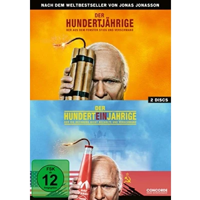 Abbildung von der Hundertjährige, aus dem Fenster stieg und verschwand/Der Hunderteinjährige, die Rechnung nicht bezahlte verschwand [Blu ray]