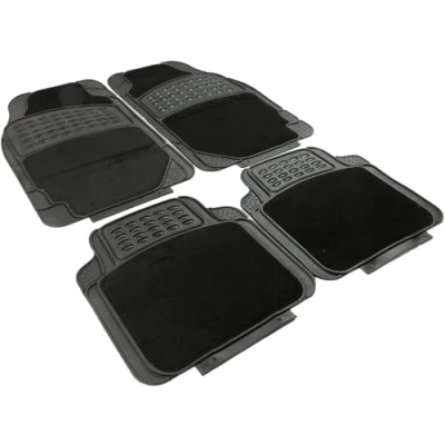 Abbildung von START 6078 Fußmattensatz PVC vorne und hinten 4 schwarz, Blau
