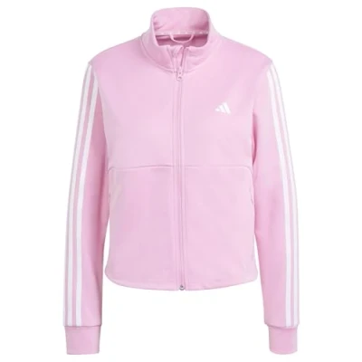 Abbildung von adidas Women&#039;s AEROREADY Train Essentials 3 Stripes Track Jacket Trainingsjacke, Bliss pink, XS