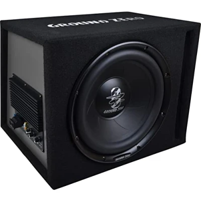 Abbildung von Ground Zero GZIB 30BR ACT 30 cm Bassreflex Aktiv Gehäusesubwoofer