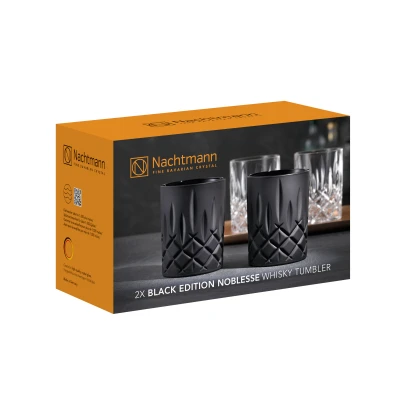 Abbildung von Nachtmann Noblesse Whiskybecher Black Set 2tlg