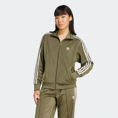 Abbildung von adidas Originals Firebird Trainingsjacke, Damen, Größe: 30/32 (XS), Olive strata