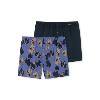 Abbildung von Schiesser Herren Boxershorts 2er Pack Unterwäsche, Sortiert 1 (I), S