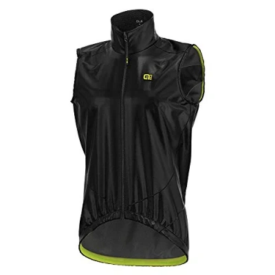 Abbildung von Alé Cycling Guscio Light Pack Weste Herren schwarz