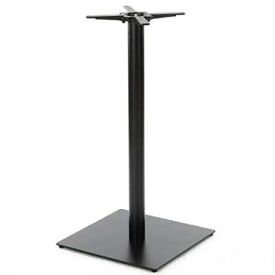 Abbildung von Dublino Tischgestell PJ6594/110 Stehtisch Höhe 108 cm Metall schwarz Indoor &amp; Outdoor Premium Gastro Qualität max Tischplattengröße 80x80 / 80 rund