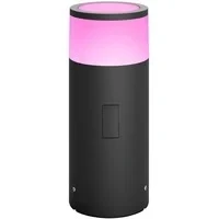 Abbildung von Philips Hue Calla Sockelleuchte White and Color Schwarz niedrig Erweiterung