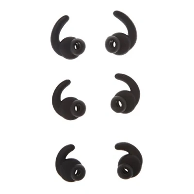 Abbildung von 3 Paar Ohrbügel Abdeckung, Silikon, rutschfeste Ohrstöpsel, universelle Bluetooth Abdeckung für Sport Headset, Kopfhörer, S/M/L