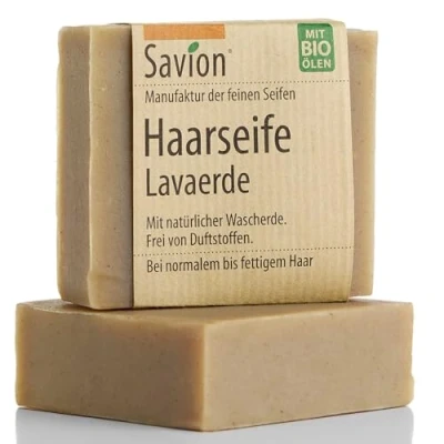 Abbildung von Haarseife Lavaerde