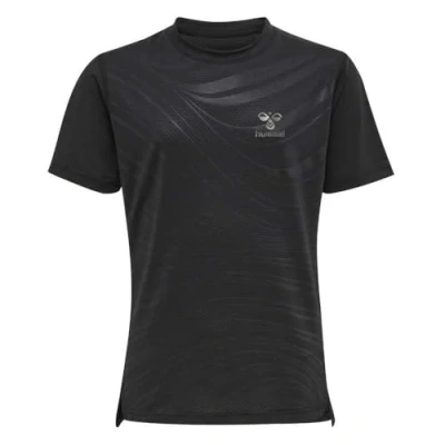 Abbildung von Hummel Tshirt print für Kinder, Größe: 116, Jet black forged iron