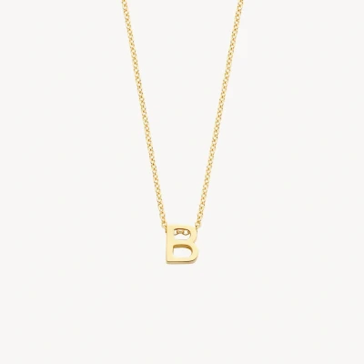 Abbildung von Blush 3155YGO_B Damen Kette 585 Gold Buchstabe B