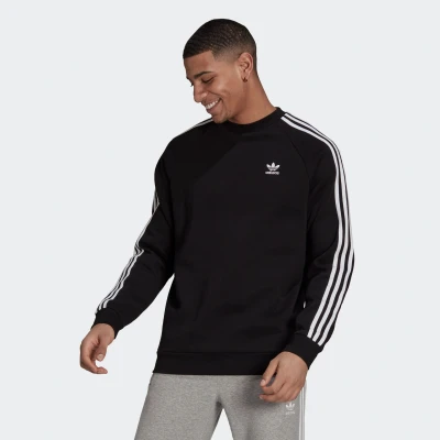 Abbildung von adidas Originals Adicolor Classics 3STRIPES CREW Sweatshirt, Größe: XS, Black