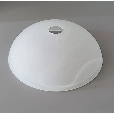 Abbildung von Lampenschirm für Tischlampe Ersatzglas Leuchtenschirm Ersatzschirm,Lampenglas Pendellampe Fluterglas Leuchte Lampe Ersatz (Mikado E27 30cm)