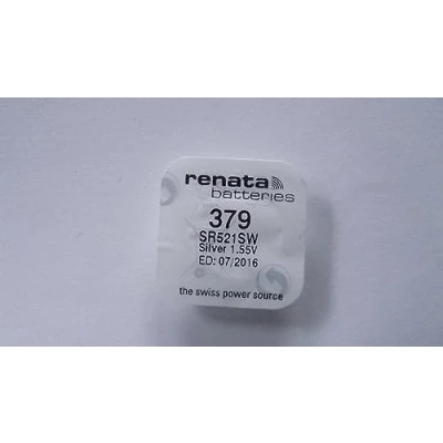 Abbildung von ZWEI Renata SR521SW Model 379 Silver Oxide 1.55V Watch Battery