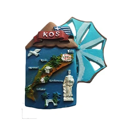Abbildung von wedaredai 3D Kos Griechenland Kühlschrank Magnet Tourist Souvenirs Aufkleber, Home &amp; Küche Dekoration Aus China