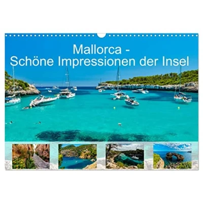 Abbildung von Mallorca Schöne Impressionen der Insel (Wandkalender 2025 DIN A3 quer), CALVENDO Monatskalender