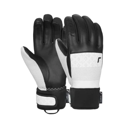 Abbildung von Reusch Re:Knit Elisabeth R TEX® XT extra warme, wasserdichte, Winddichte und atmungsaktive sowie komplett Nahtlose Winterhandschuhe Fingerhandschuhe Schneehandschuhe Skihandschuhe für Damen