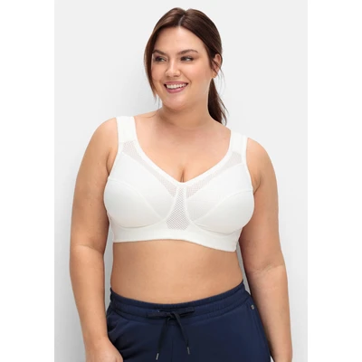 Abbildung von Sheego Bustier, Damen, Größe: 100D, Weiß