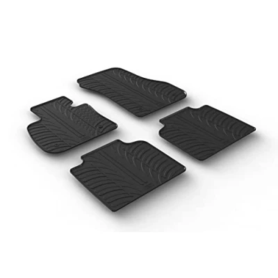 Abbildung von Gledring 0496 Fußmattensatz Gummi vorne und hinten 4 schwarz 750mm 550mm BMW: 2 Gran Tourer