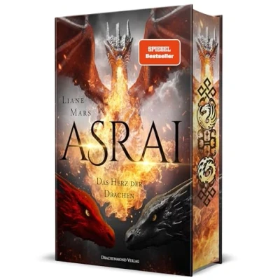 Abbildung von Asrai Das Herz der Drachen: Die epische Romantasy Saga Spiegel Bestseller Autorin Schmuckausgabe mit Farbschnitt Garantie