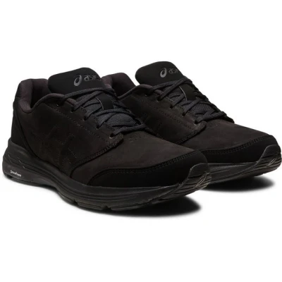Abbildung von Asics Gelodys Walkingschuh, Damen, Größe: 42.5, Black/black Leder/synthetik