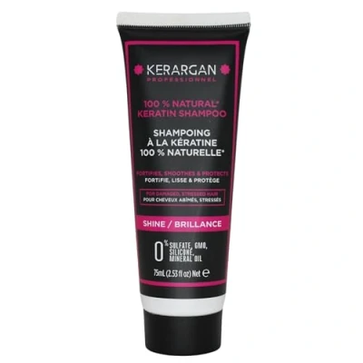 Abbildung von Kerargan Ultra Reparierendes Keratin Shampoo Für Beschädigtes und Gestresstes Haar Kräftigend, Glättend Schützend Ohne Sulfate, Parabene Silikone 75ml