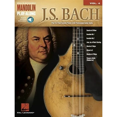 Abbildung von Mandolin Play Along Volume 4: J.S. Bach: Noten, CD für Mandoline
