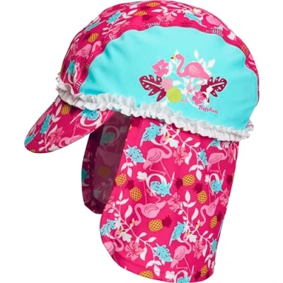 Abbildung von Playshoes Badekappe Kopfbedeckung Unisex Kinder, Flamingo, 49 cm