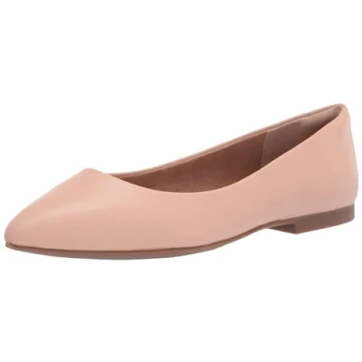 Abbildung von Amazon Essentials Damen Ballerinas mit spitzem Zehenbereich, Zartrosa, 37 EU