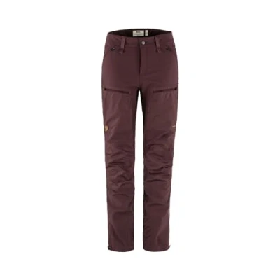 Abbildung von Fjallraven Damen Keb Agile Trousers W Pants, Port, 36 EU