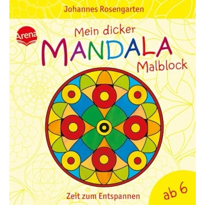 Abbildung von Mein dicker Mandala Malblock: Malen und Entspannen ab 4 Jahren