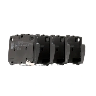 Abbildung von BLUE PRINT ADC44248 Bremsbelagsatz Hinterachse mit akustischer Verschleißwarnung MITSUBISHI: Pajero Sport 1 SUV