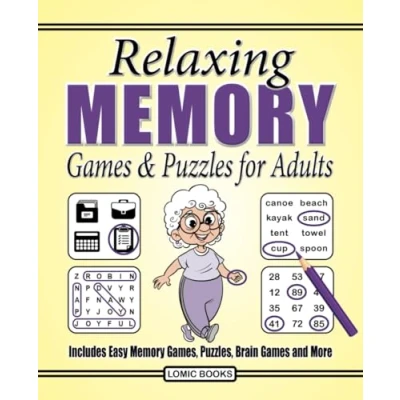 Abbildung von Relaxing Memory Games &amp; Puzzles for Adults: Includes Easy Games, Classic Puzzles, Brain and More: More