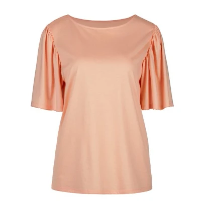 Abbildung von Calida Kurzarm Tshirt basic, Damen, Größe: XS, Peach parfait