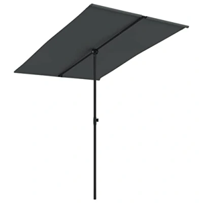 Abbildung von vidaXL Sonnenschirm mit Aluminium Mast 2x1,5 m Anthrazit