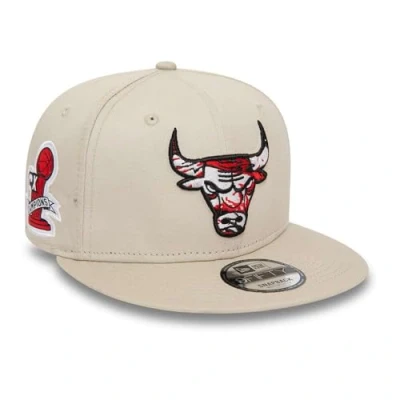 Abbildung von New Era Infill Chicago Bulls Cap, Herren, Größe: S/M, Beige