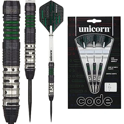 Abbildung von Unicorn Code Steel Dart, grün, 20g