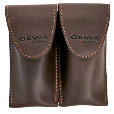 Abbildung von Gewa Mundstücktasche Crazy Horse Waldhorn braun für 2 Mundstücke