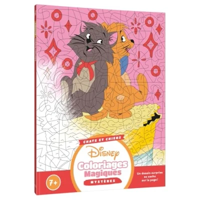Abbildung von DISNEY Mes Coloriages Magiques Mystères Spécial chiens et chats