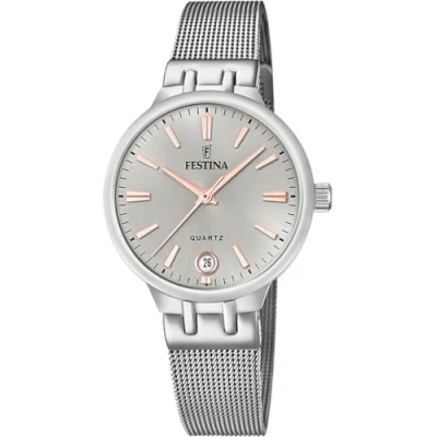 Abbildung von Festina Mademoiselle F20712/1 Damenuhr aus Edelstahl