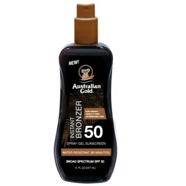 Abbildung von Australian Gold SPF 50 Spray Gel with Bronzer 237 ml