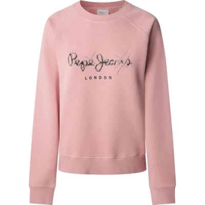 Abbildung von Pepe Jeans Damen Lupita Sweatshirt, Rosa (Washed Pink), 42