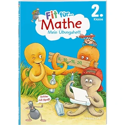 Abbildung von Fit für Mathe 2. Klasse. Mein Übungsheft / die Schule Rechnen mit Zahlen bis 100 Übungen Mathematik in der Klasse Grundschule: ... (Fit Übungsheft)