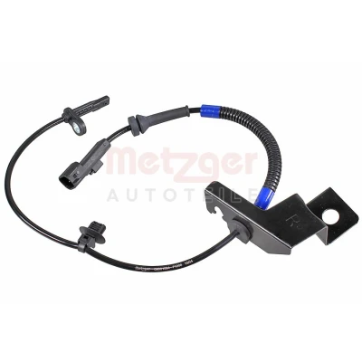 Abbildung von METZGER 09001594 ABS Sensor Vorderachse rechts 2 polig FORD: S Max Mk2, Galaxy Mk3 MPV