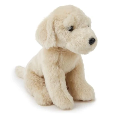 Abbildung von Zappi Co Labrador Plüschhund (25 cm) Freundlicher, Kuscheliger Hund, Umweltfreundlich, Ideal für Junge Hundefans, Recycelt