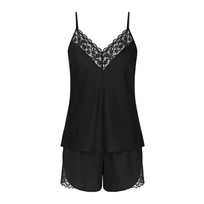 Abbildung von Florale by Triumph Pyjama Wild Azalea PSW (Set, 2 tlg., Set) Spitzeneinsätze