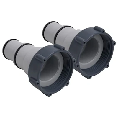 Abbildung von vidaXL Planenaufroller, Adapter für Poolschlauch 2 Stk. Kunststoff