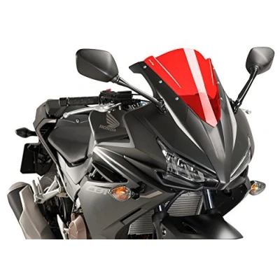 Abbildung von Puig 8903R Racing Bildschirm für Honda CBR500R 16 &#039; 17&#039;, rot