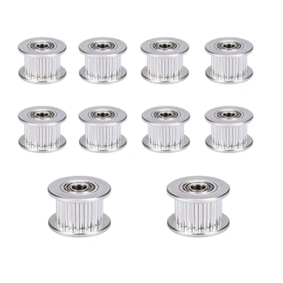 Abbildung von Super Print GT2 Umlenkrolle Idler Pulley 16 Zähne Bohrung 3mm für 3D Drucker 6mm Breite Zahnriemen. (10Stück)