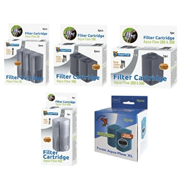 Abbildung von Superfish Aquaflow 50 Filter Kristallklares Kartusche Filtermaterial...